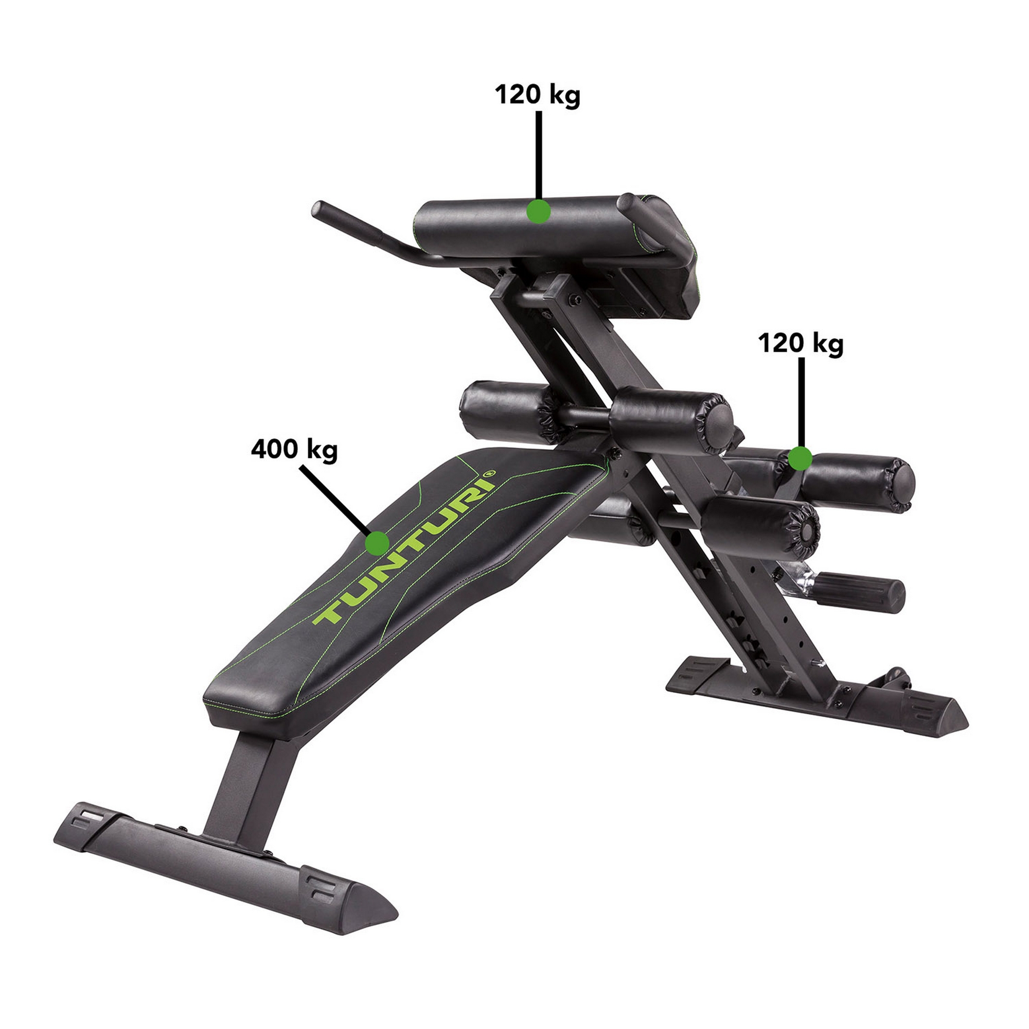 Скамья для пресса Tunturi CT80 17TSCT8000 | Premium Fitness