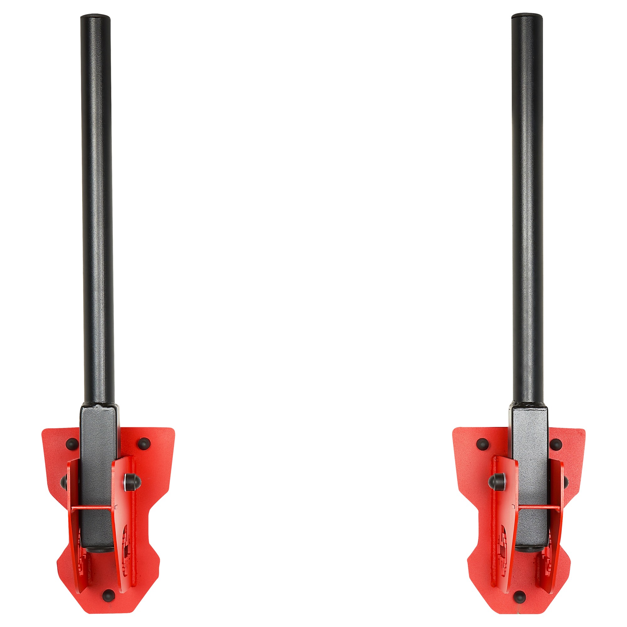 Брусья для отжиманий настенные складные Domsen Ds40R Red | Premium Fitness