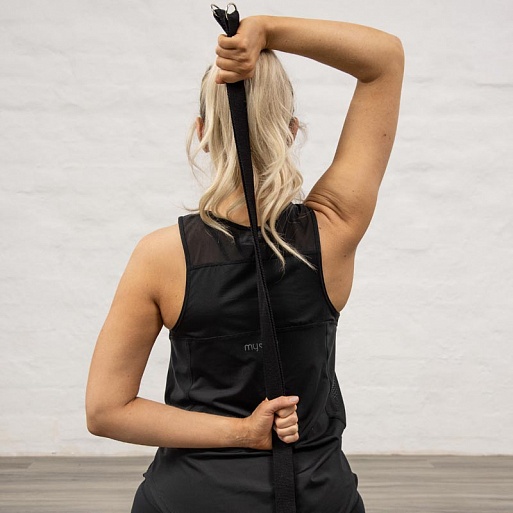 Ремень для йоги 180 см Yoga Belt and Sling 2 in 1 Myga RY987 бирюзовый