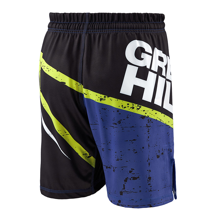 Шорты для MMA Green Hill MMS-3851, сине-зеленые