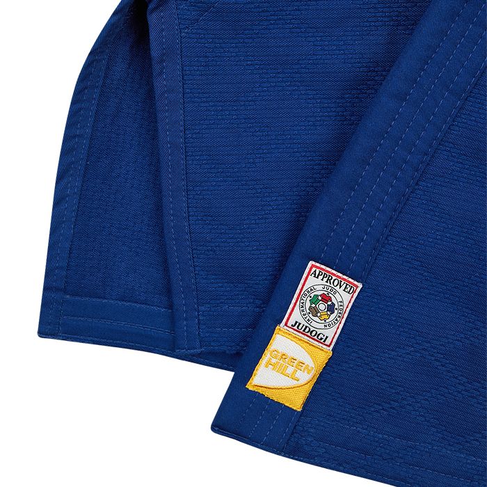 Кимоно дзюдо Green Hill Professional gold IJF approved JSPT-10362, синее