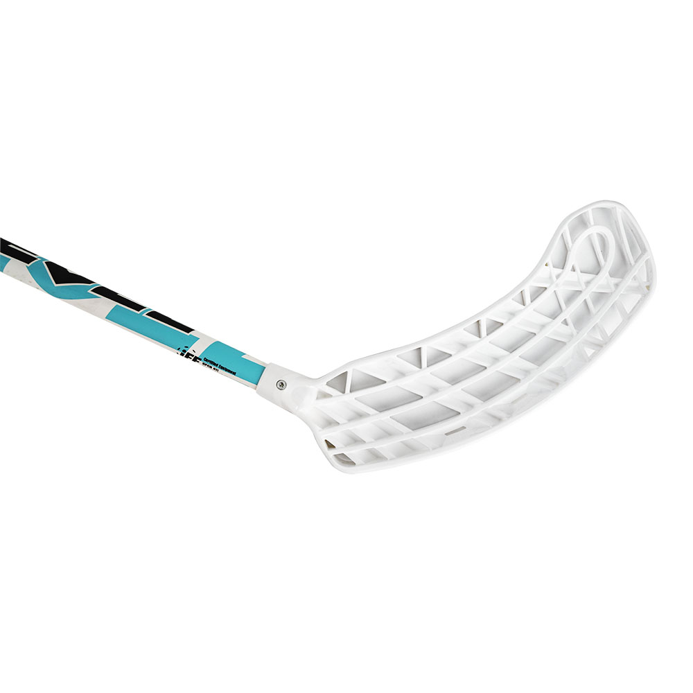 Клюшка для флорбола, одобрено IFF, левый загиб Realstick LEVEL 2.8 MR-KF-L85 белый