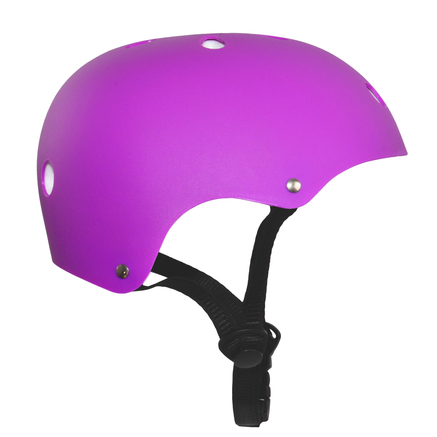Шлем детский с регулировкой размера RGX Kask-1 фиолетовый матовый