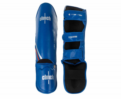 Защита голени и стопы Clinch Shin Instep Guard Kick 2.0 C521N синий