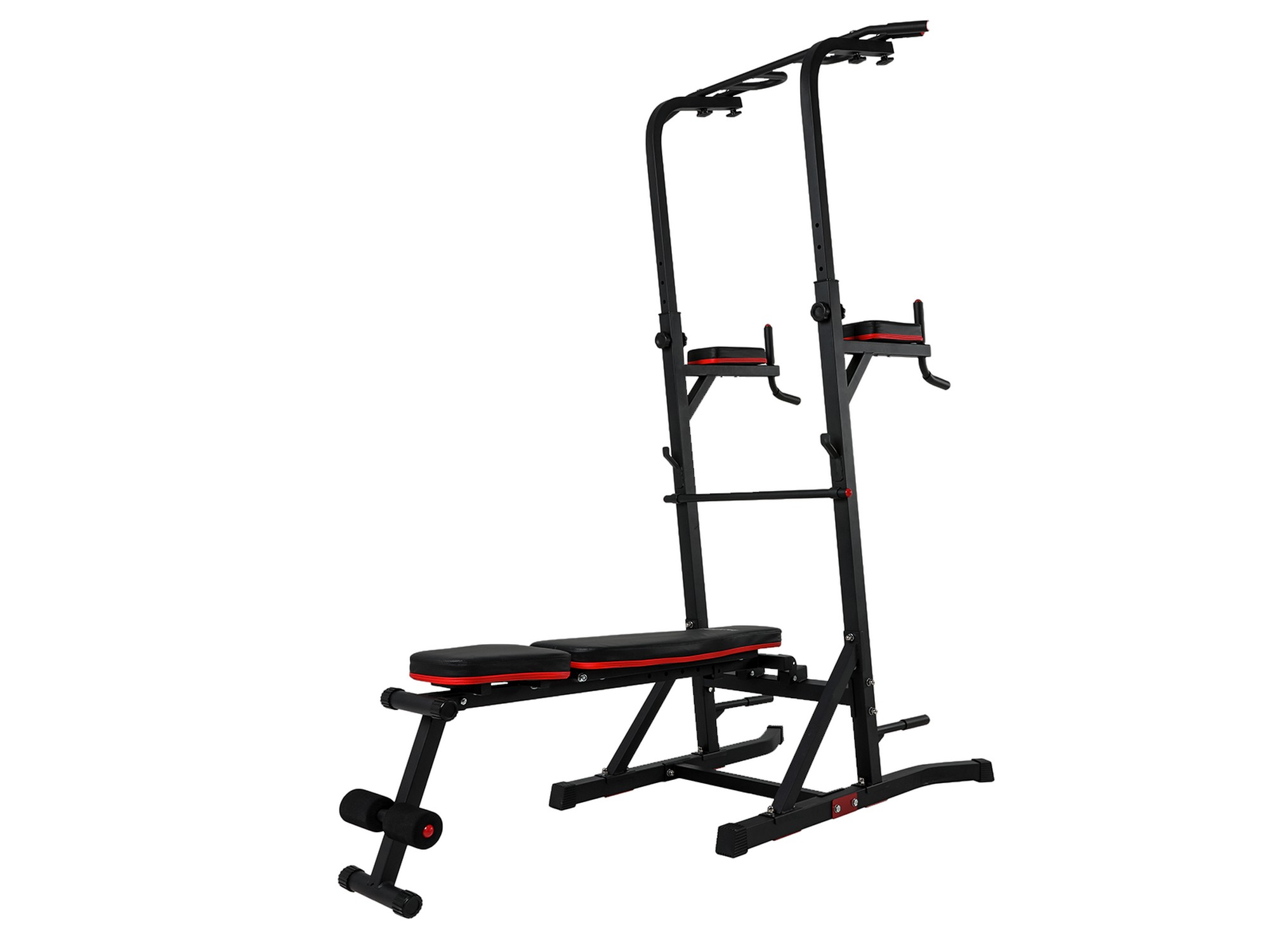 Турник-пресс-брусья со скамьей UnixFitt POWER TOWER 150P BSPT150P | Premium Fitness