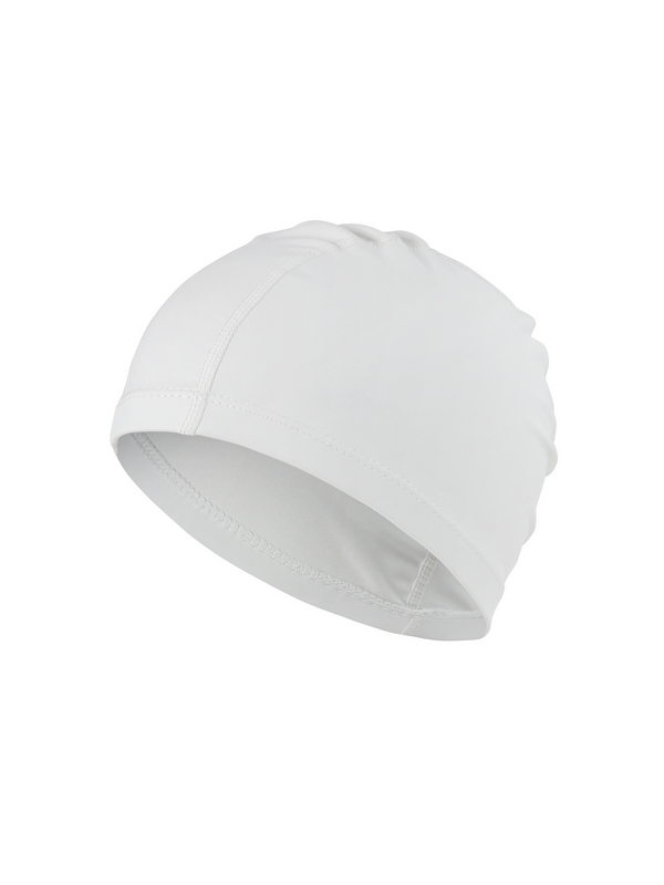 Шапочка плавательная Larsen Swim PU119 белый