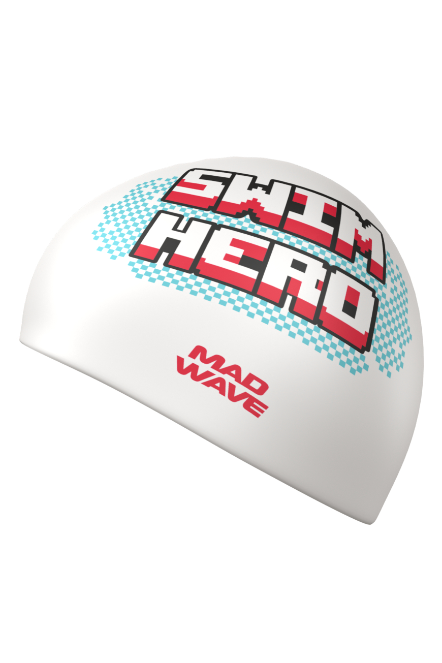 Юниорская силиконовая шапочка Mad Wave Swim hero M0574 27 0 00W