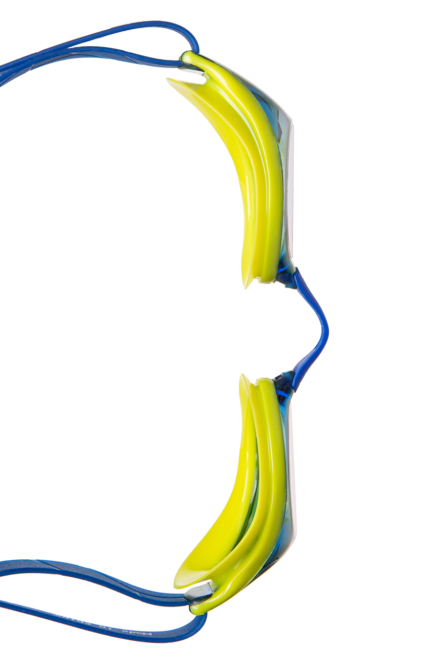 Стартовые очки Mad Wave Record breaker rainbow M0454 03 0 32W салатовый