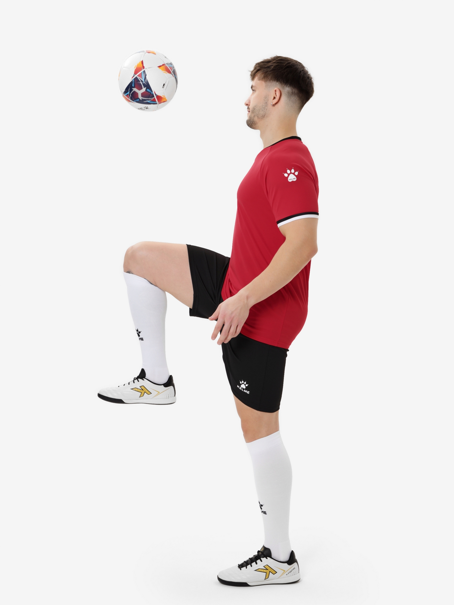 Футбольная форма Kelme Football Uniform Set 8551ZB11084-600 Red