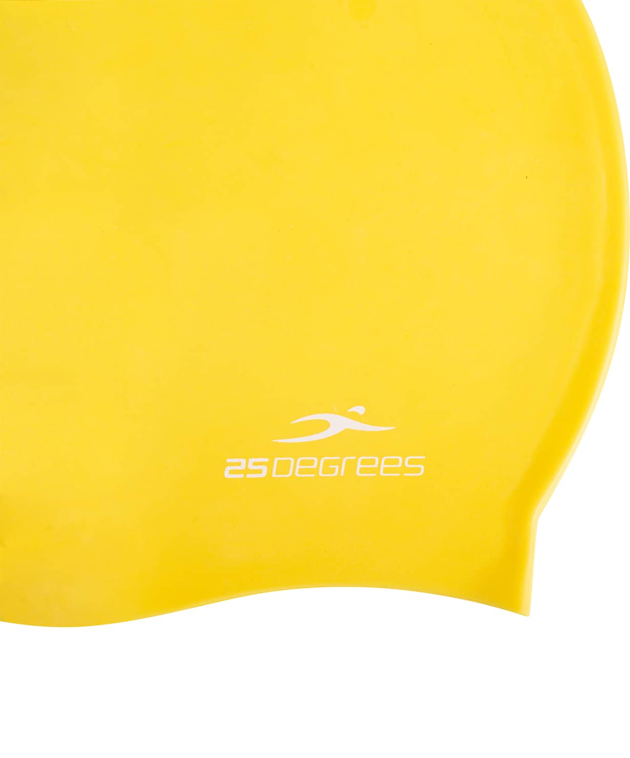 Шапочка для плавания 25DEGREES Nuance Yellow, силикон, детский