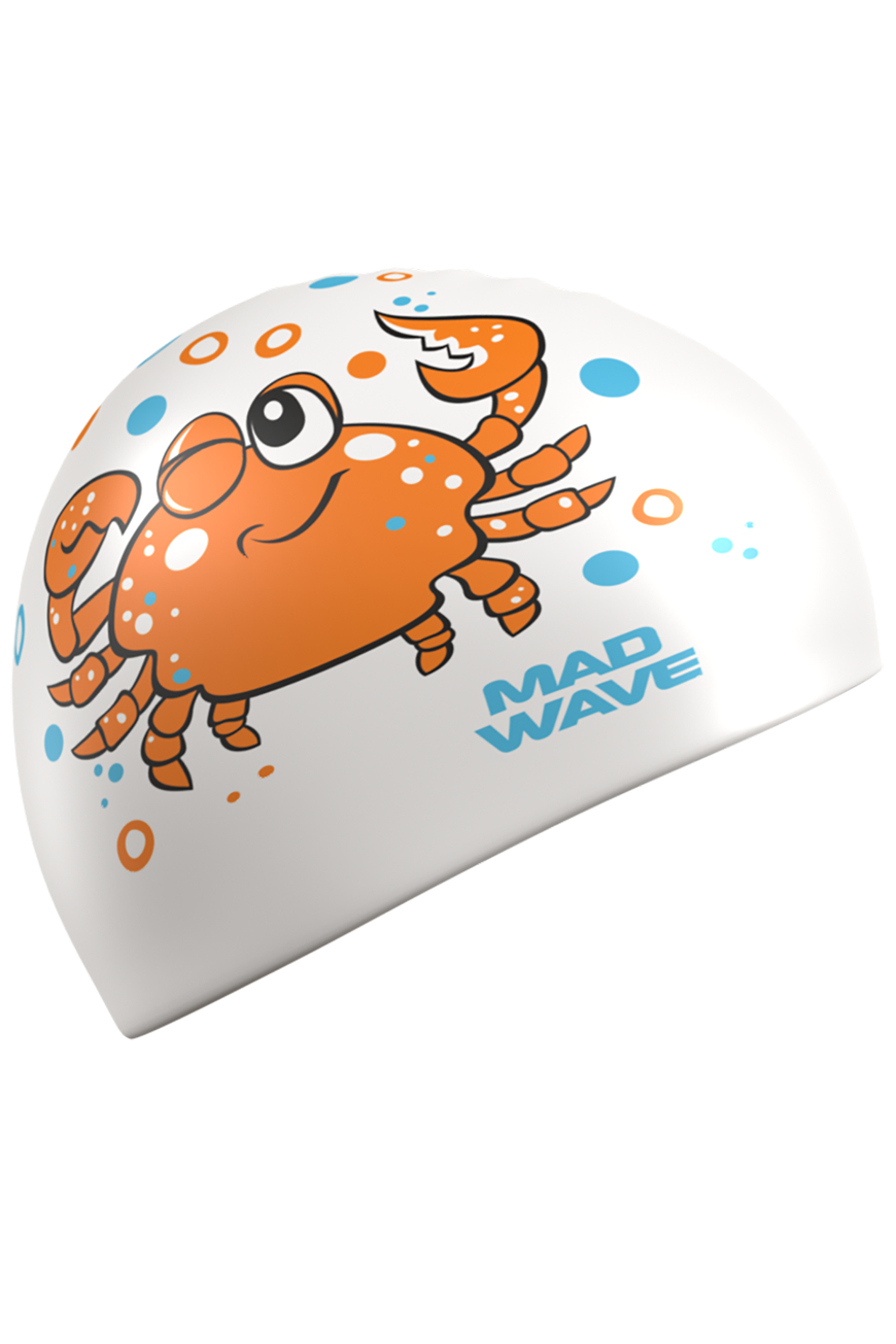 Юниорская силиконовая шапочка Mad Wave Crab M0574 06 0 00W