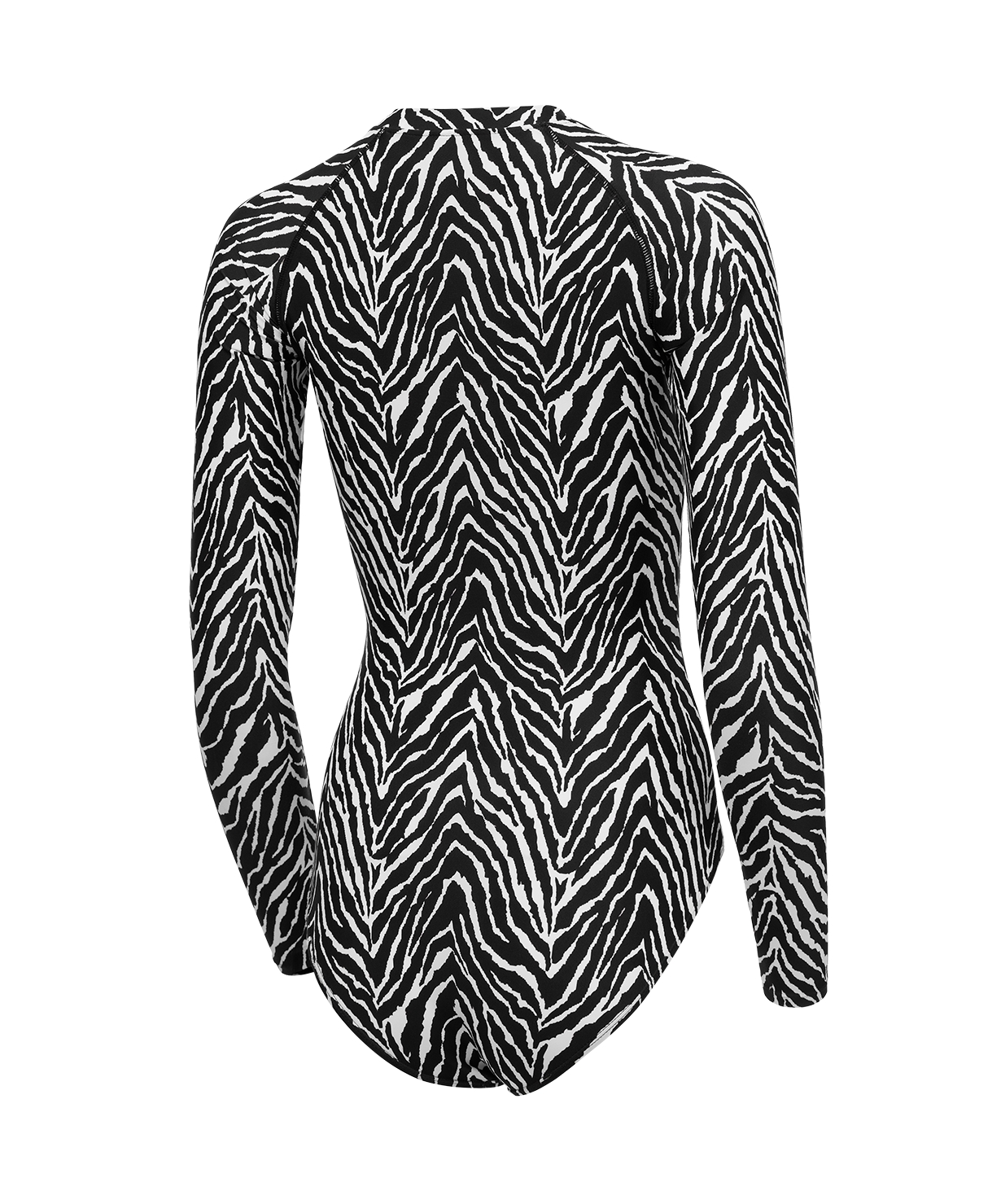 Купальник для плавания с длинным рукавом, полиамид 25DEGREES Surf Black\White