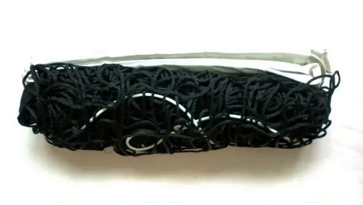 Сетка волейбольная Master 9,5х1м, нить d5мм, яч 100х100мм, со стальным тросом Atlet