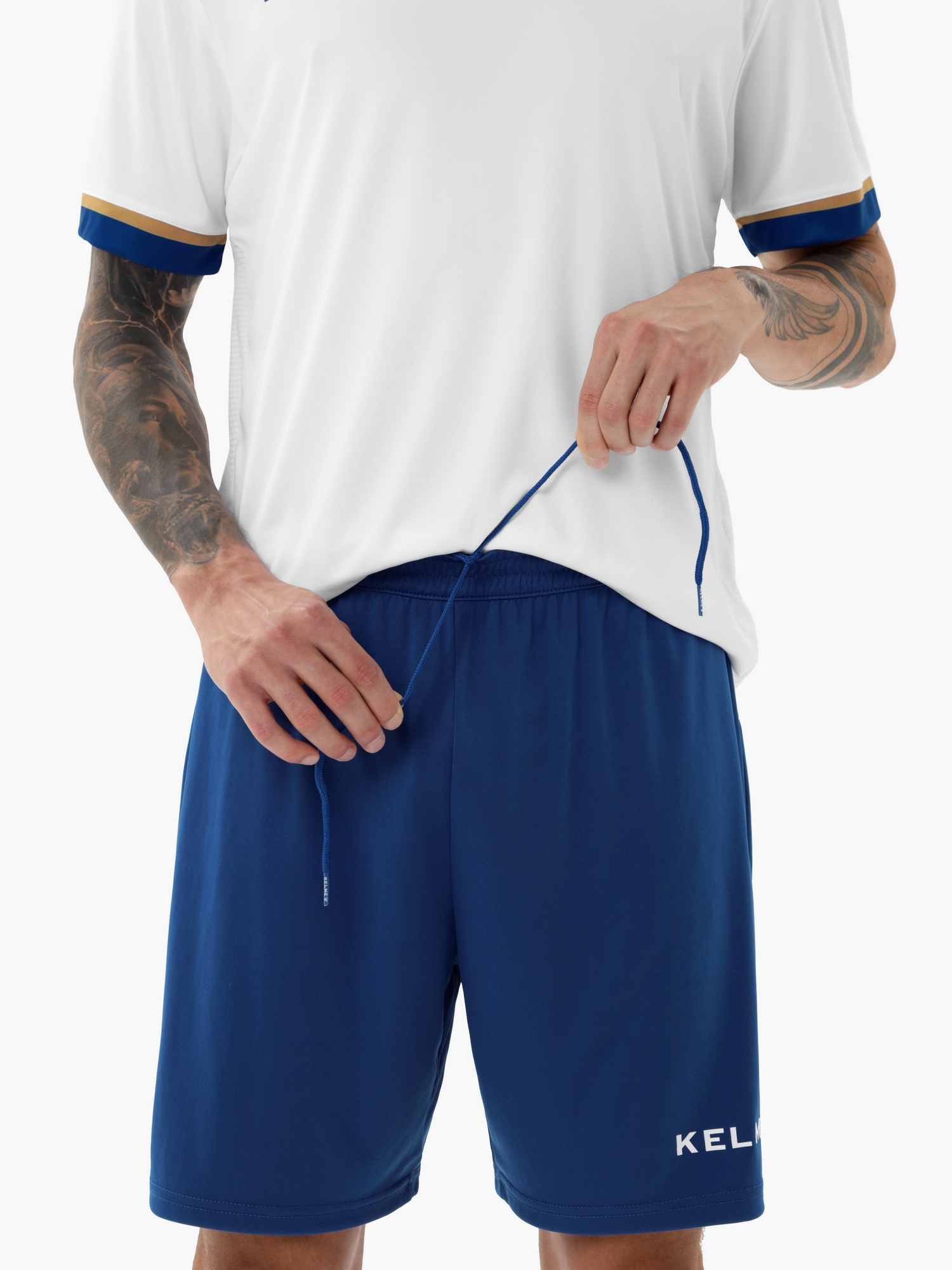 Футбольная форма Kelme Football Suit 8351ZB1158-104 White\Blue