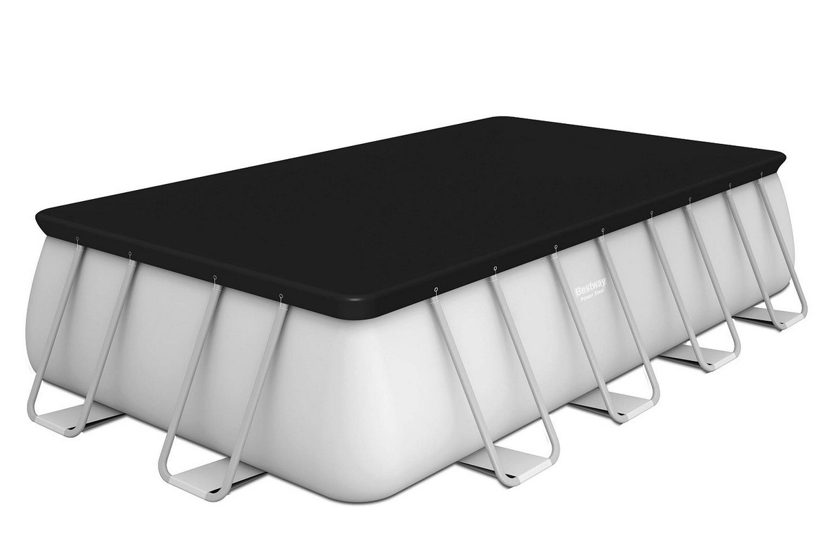 Каркасный бассейн прямоугольный 488х244х122cм Bestway Rectangular Frame 56671