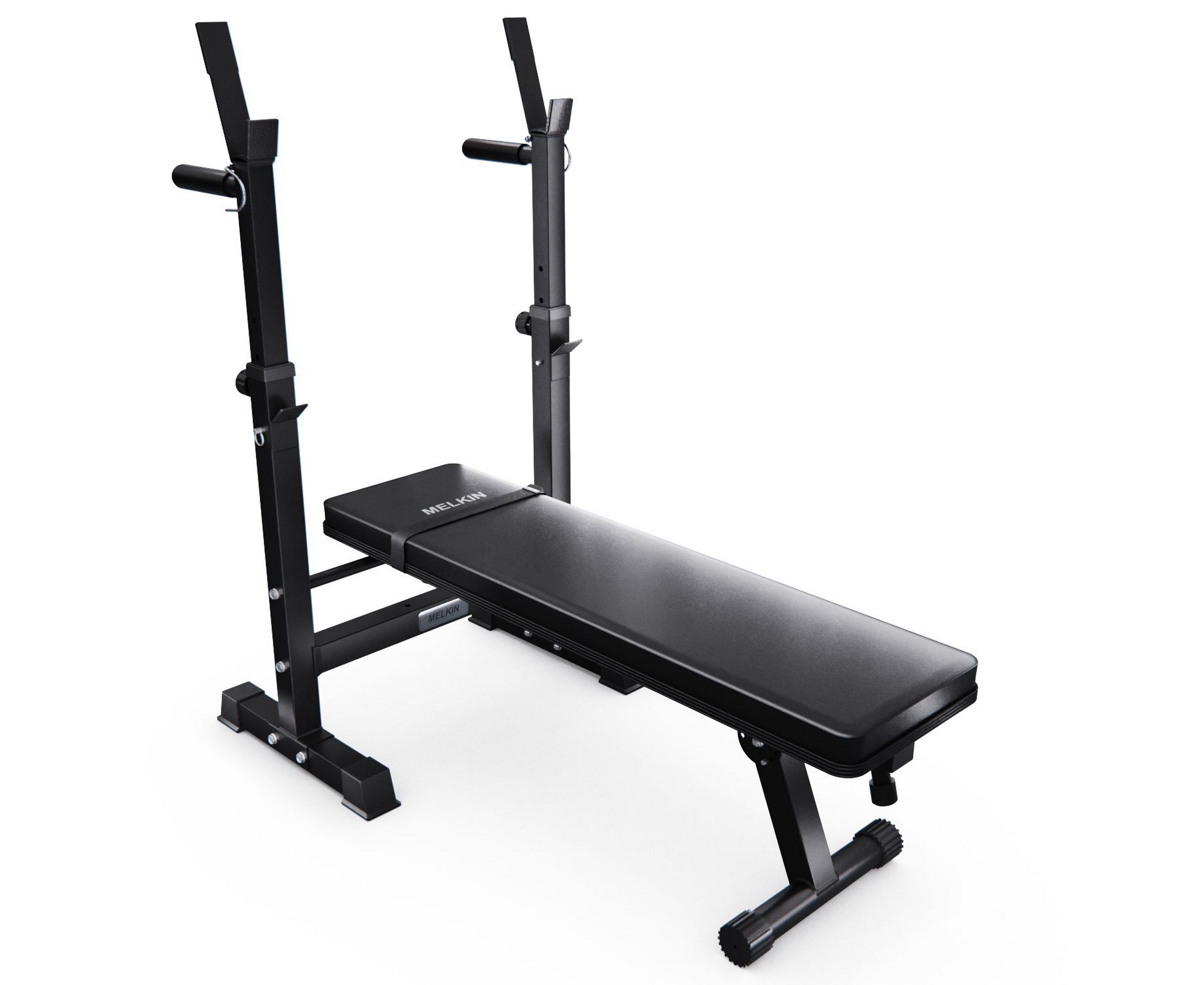 Усиленная скамья со стойками под штангу DFC MELKINMKBP01 | Premium Fitness
