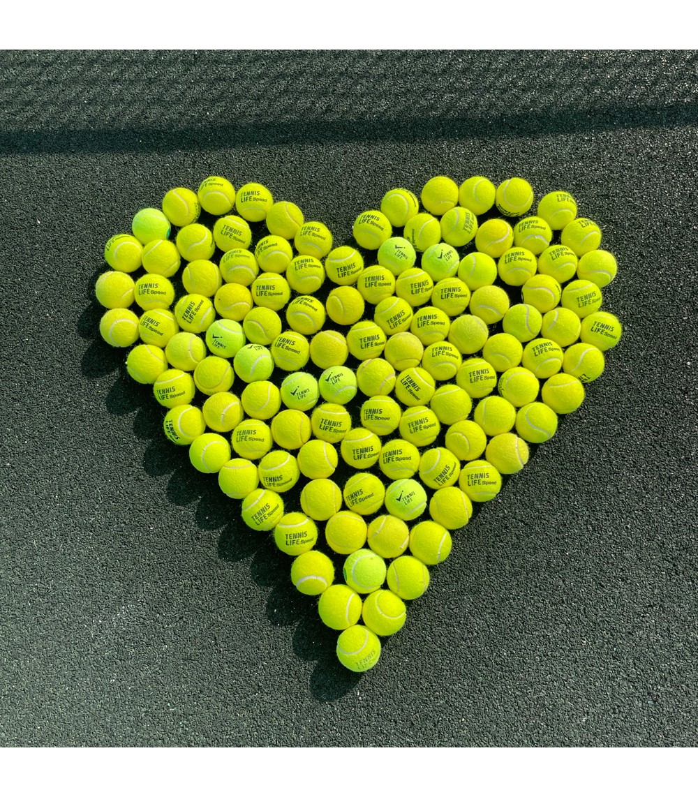 Теннисные мячи \4 мяча в банке\ 72 мяча в коробке Tennis Life SPEED TZ2