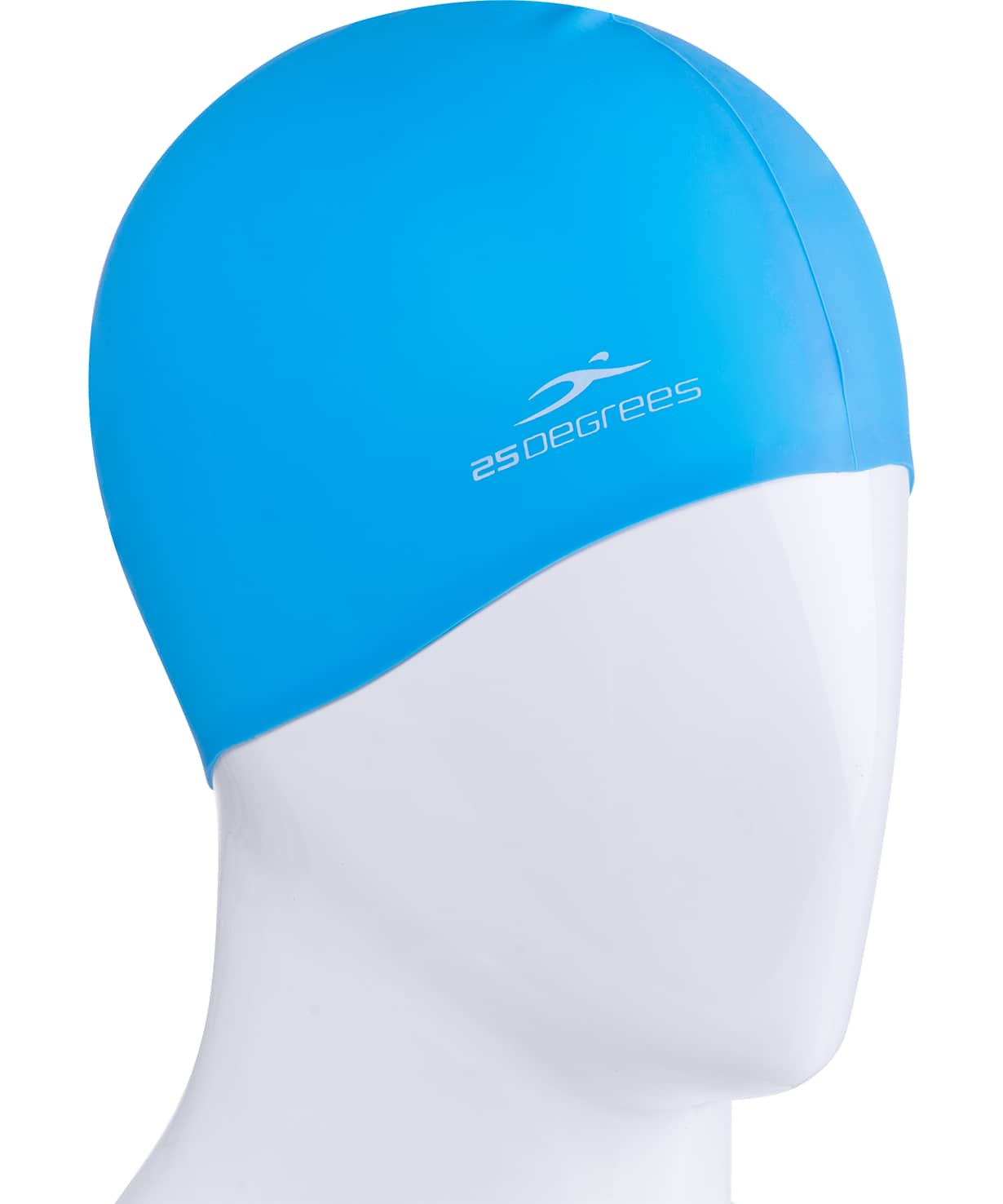Шапочка для плавания 25DEGREES Nuance Blue, силикон, детский