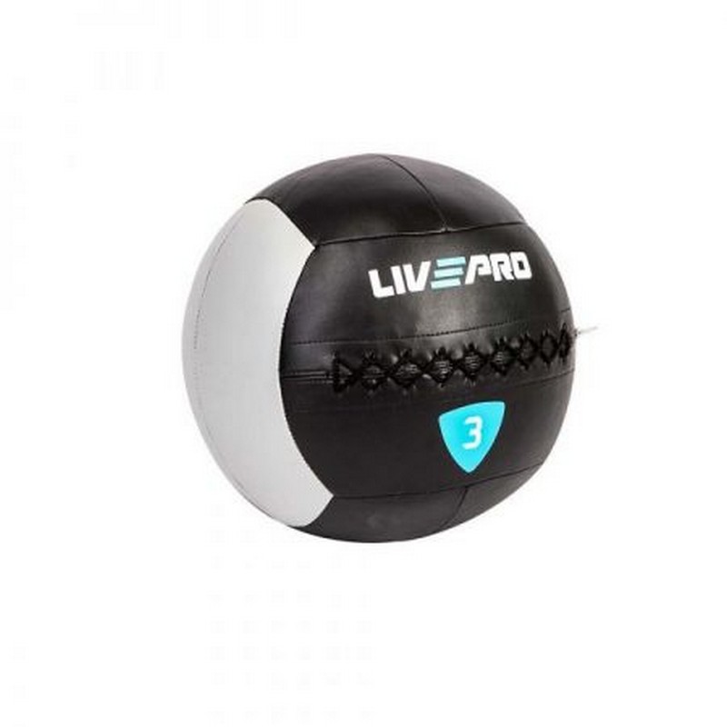 Медбол 5 кг Live Pro Wall Ball LP8100-05