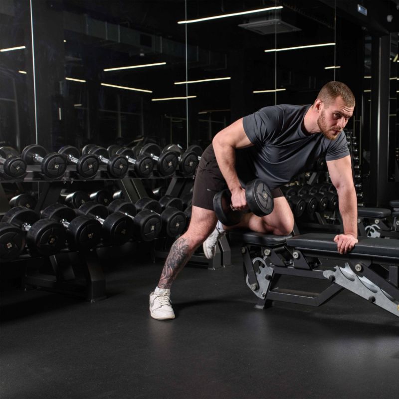 Гантельный ряд power (шаг 2,5 кг, 5 пар) Profi-Fit 27,5-37,5 кг