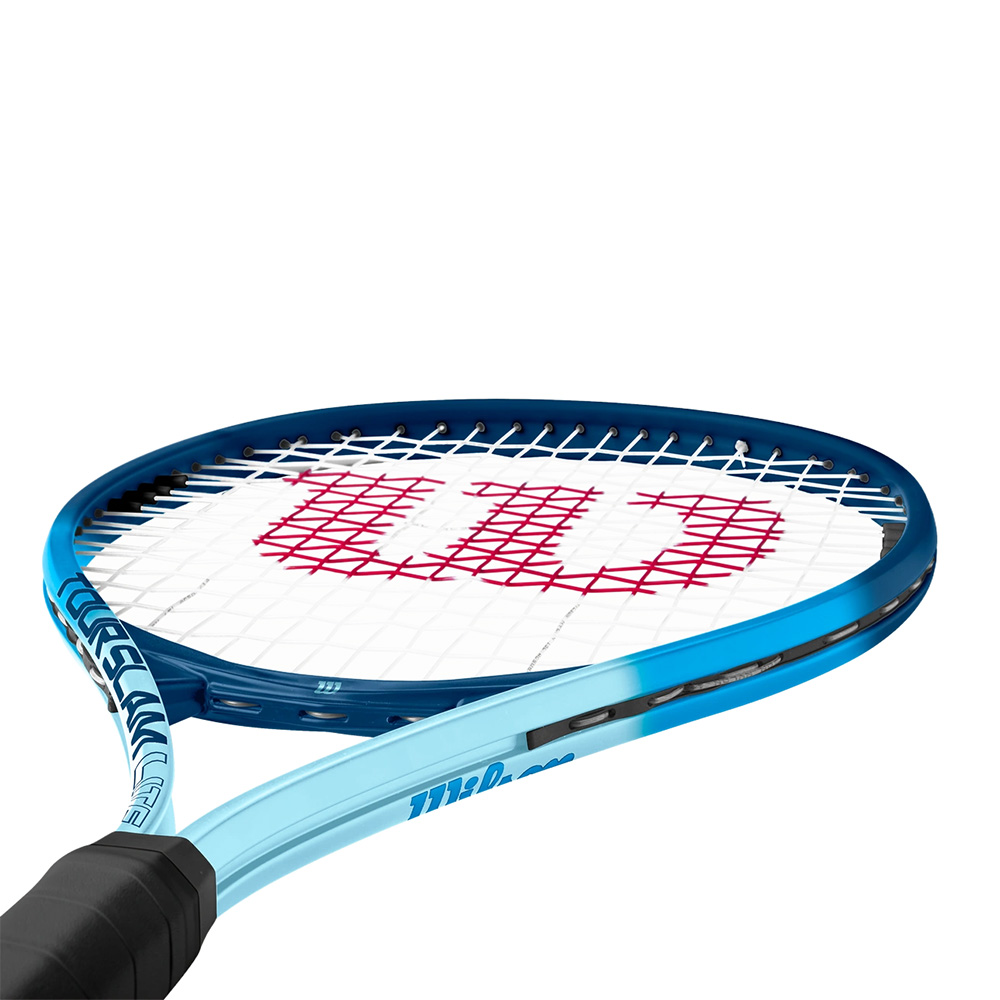 Ракетка для большого тенниса, для любителей, алюминий, со струнами Wilson Tour Slam Lite Gr2 WR199010U2 сине-голубой