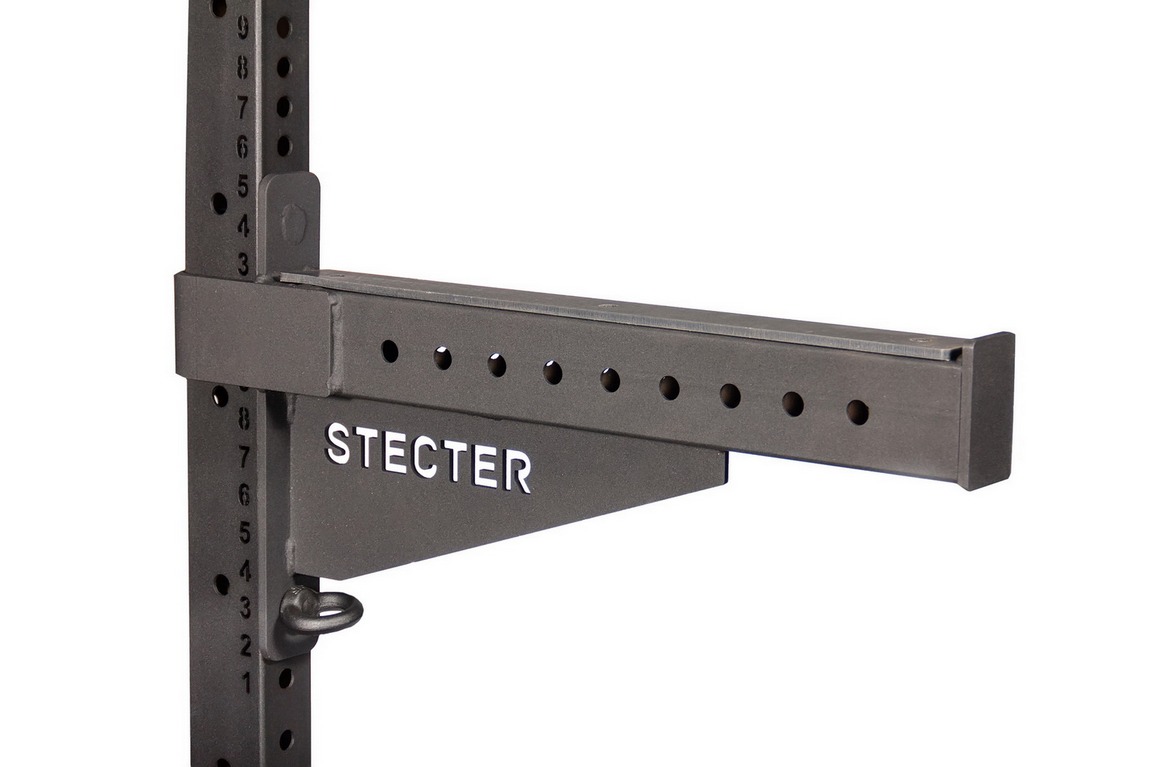 Стойка для штанги с турником и страховочными упорами Stecter 7503