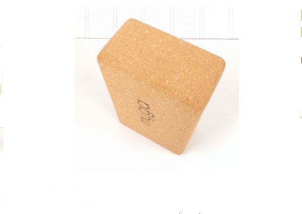 Блок для йоги Myga Cork Eco Brick Block RY1061