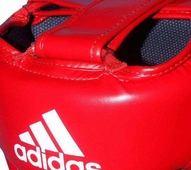 Шлем боксерский Adidas Hybrid 50 Head Guard adiH50HG красный