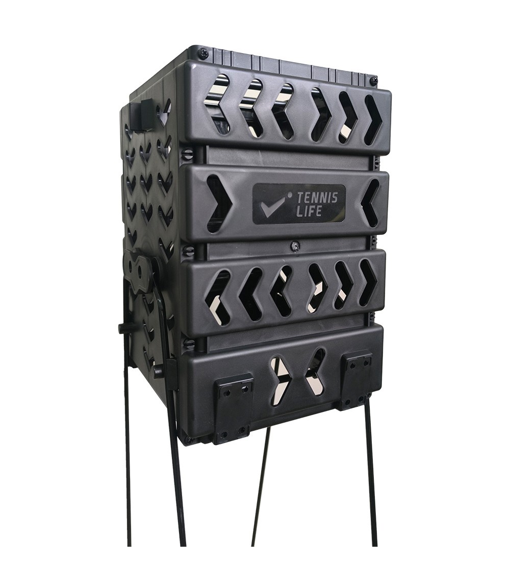 Корзина 36 мячей MINI с колесами Tennis Life TL36BLACK черный