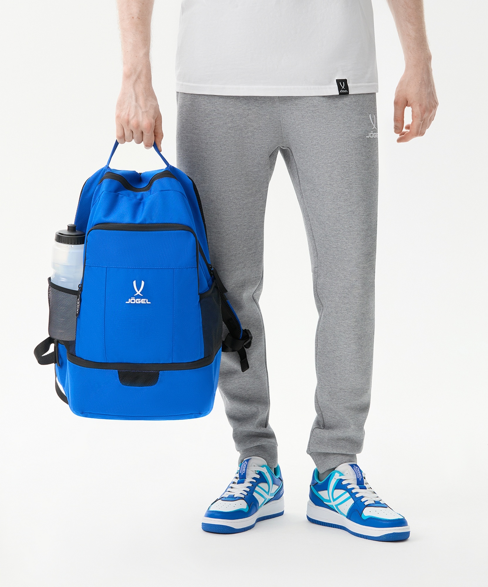 Рюкзак с двойным дном Jogel CAMP Double Bottom 2.0 синий
