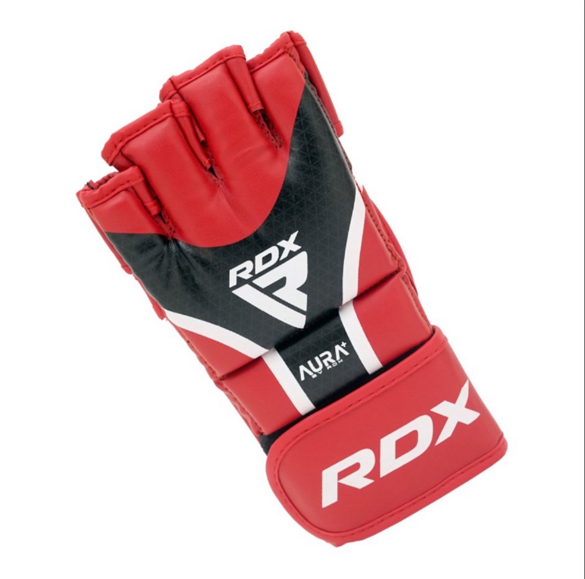 Перчатки RDX Grappking Aura Plus GGR-T17RB красный\черный