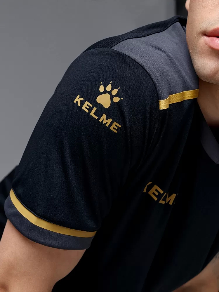 Футбольная форма Kelme Short Sleeve Football Uniform Suit 7451ZB1793-037 Black
