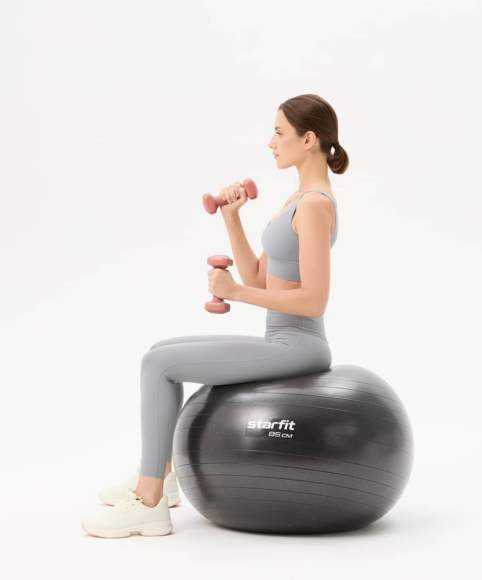 Гантель виниловая 2 кг Star Fit DB-106 терракотовый