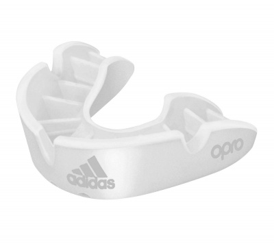 Капа одночелюстная Adidas adiBP31 Opro Bronze Gen4 Self-Fit Mouthguard белая