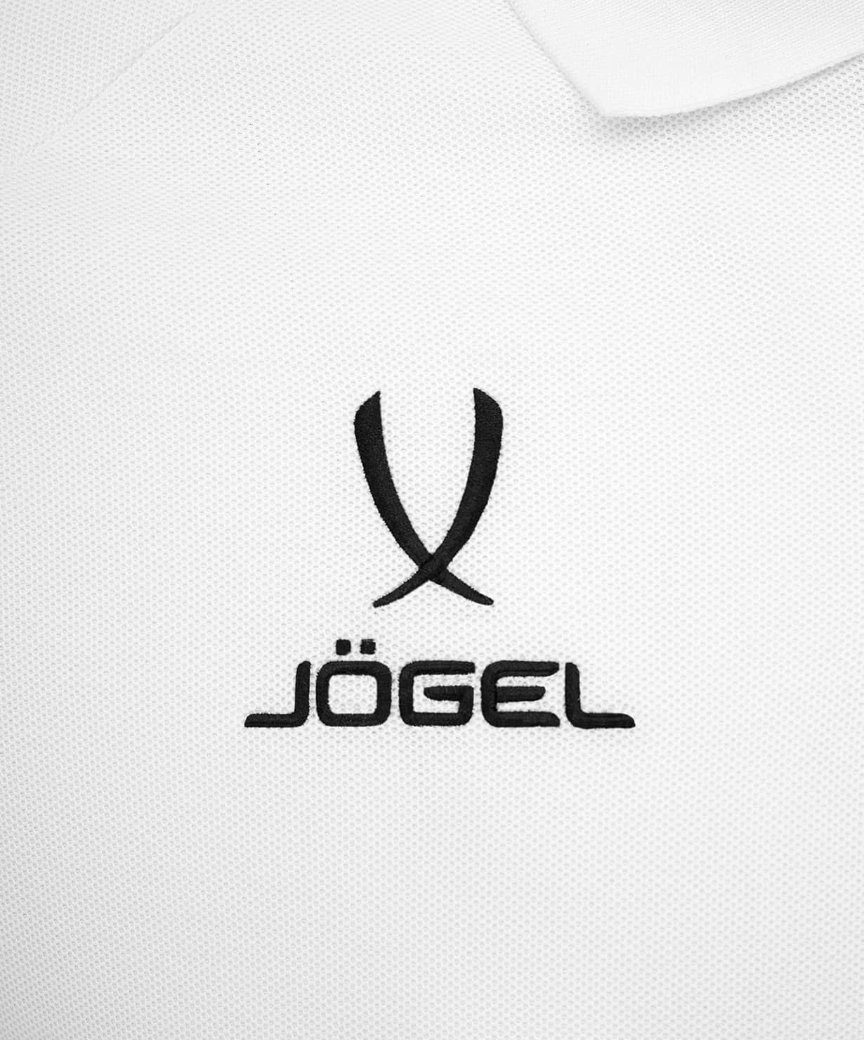 Поло Jogel ESSENTIAL CVC Polo CZ, белый