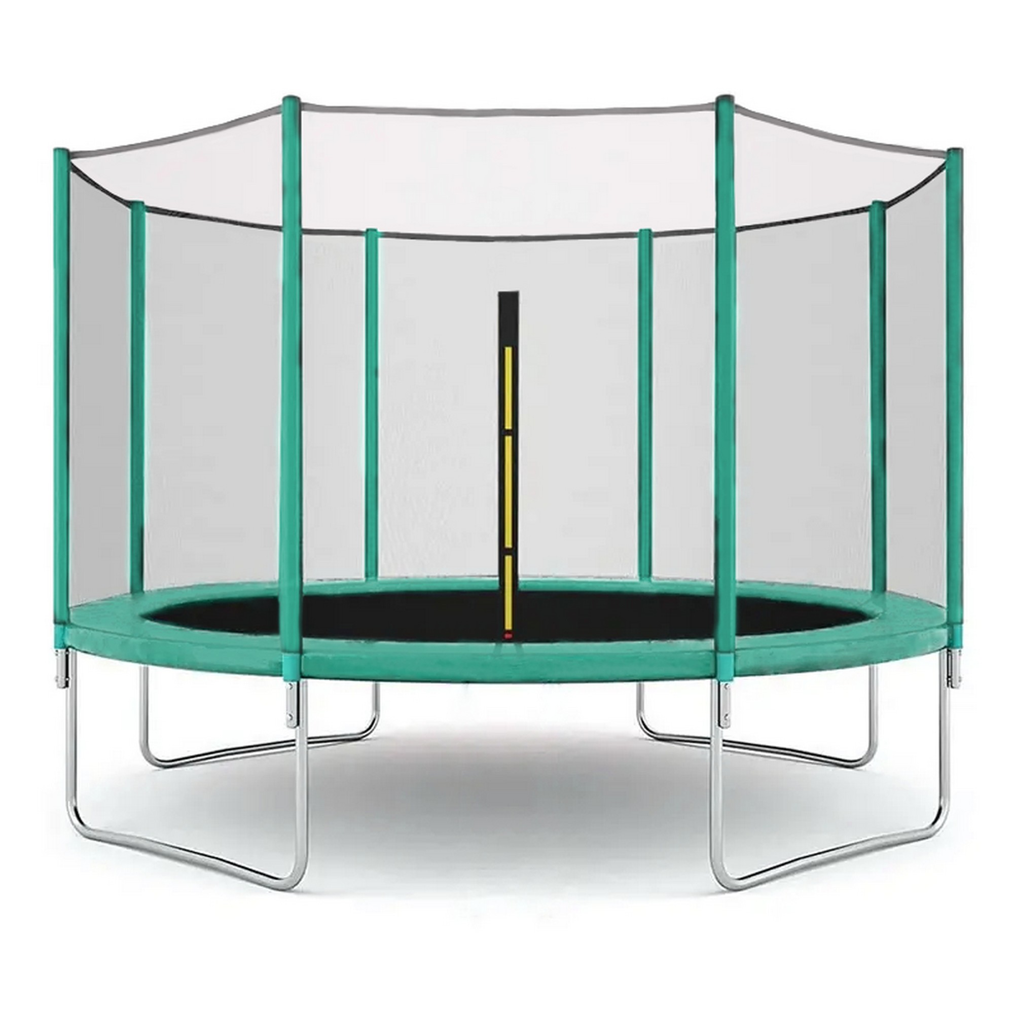 Батут с защитной cеткой Perfetto Sport Activity 12", d370см, зеленый
