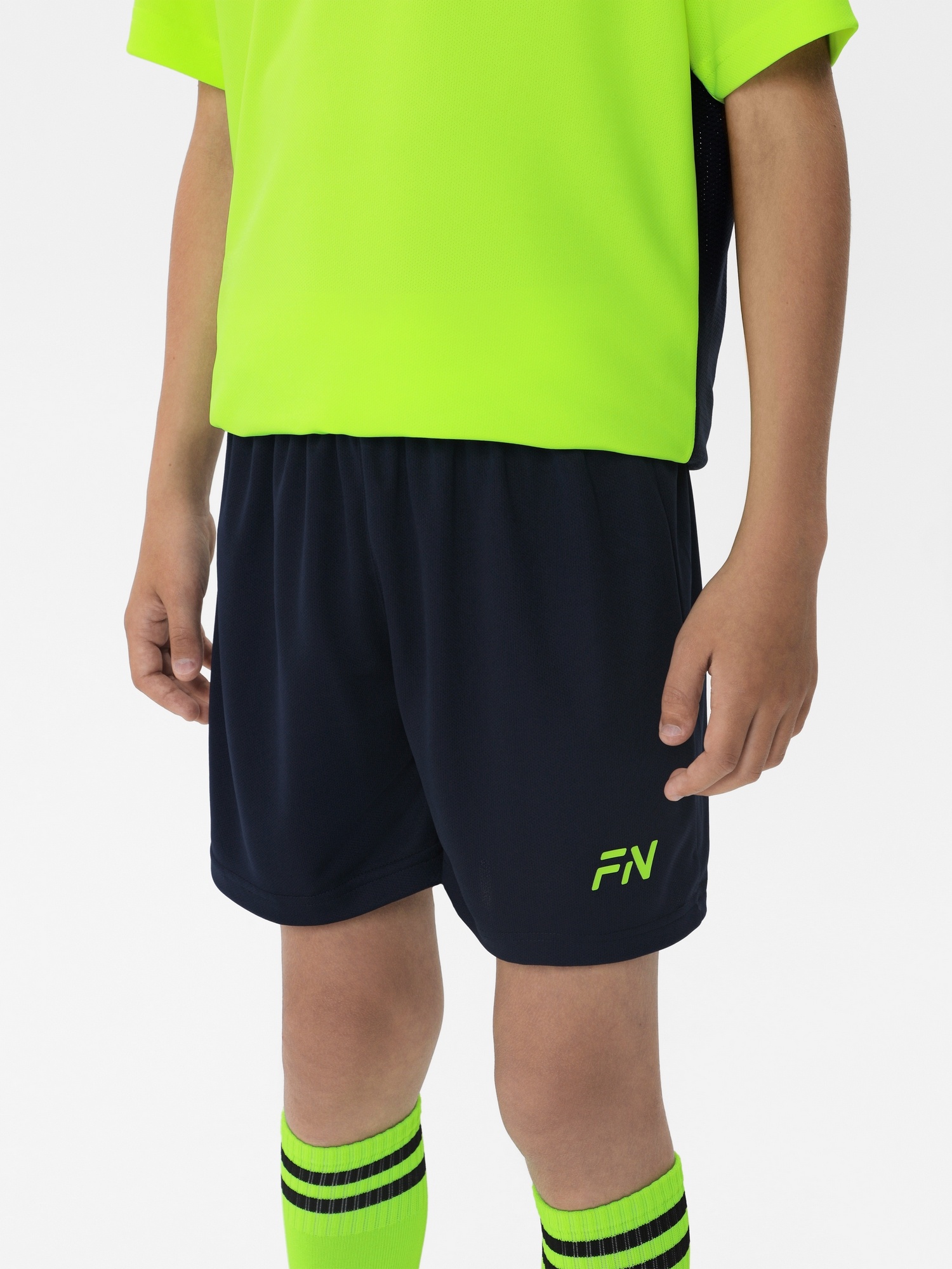 Детская футбольная форма FN Orbital Kid KFN4261019-905 Neon\Dark Blue