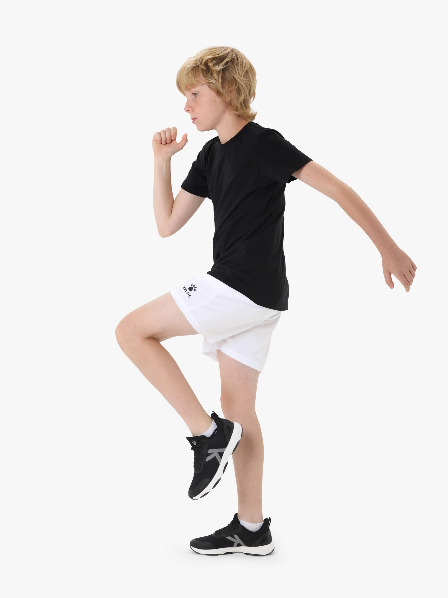 Детские шорты Kelme Football Shorts 7351ZB3255-100 White