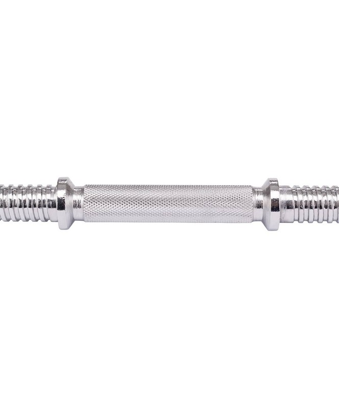 Гриф гантельный Star Fit Core 40 см, d25мм, металлический, хромированный BB-107