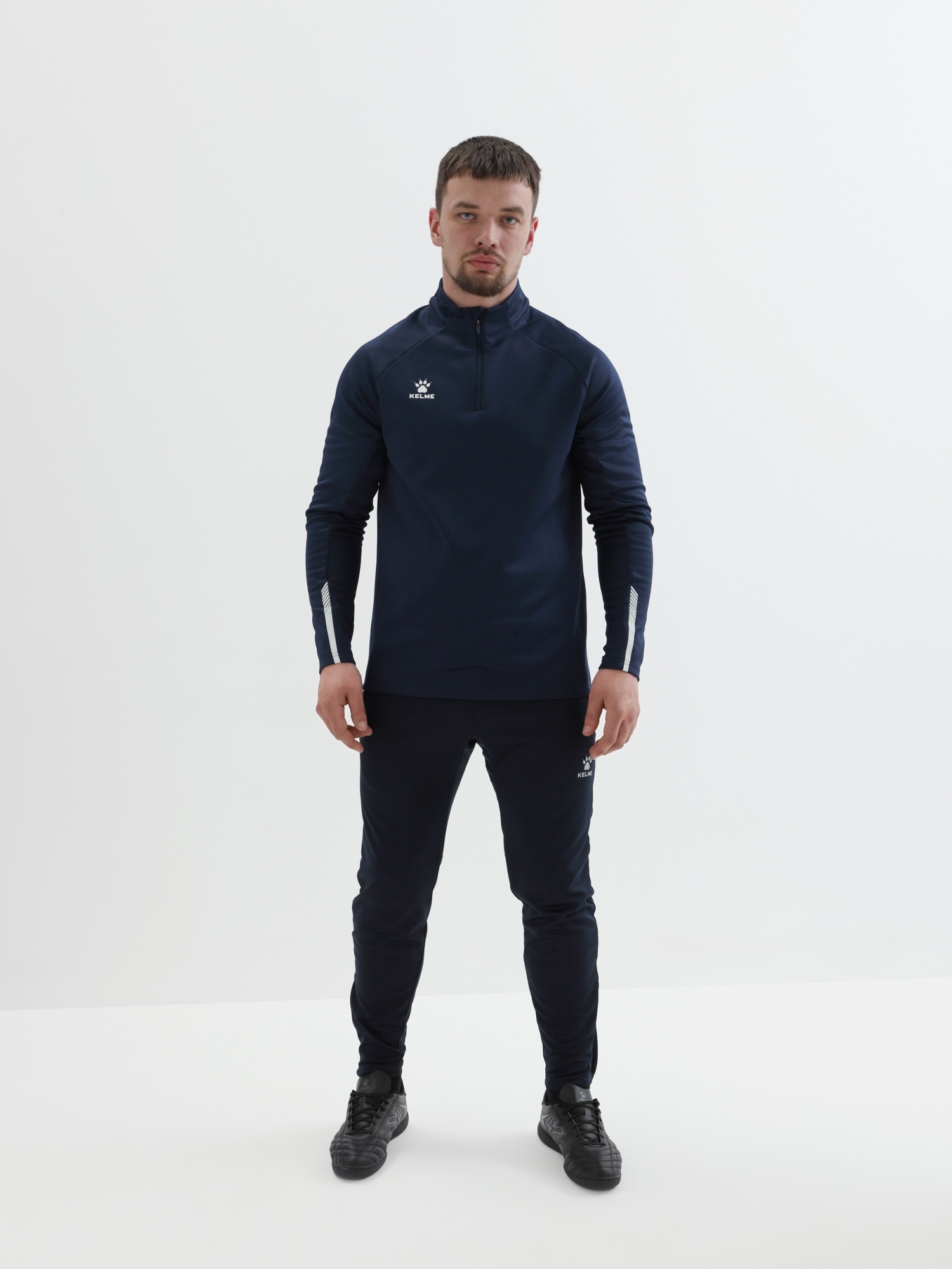 Олимпийка Kelme Pullover (fleece) 7461TT1052-416 Dark Blue