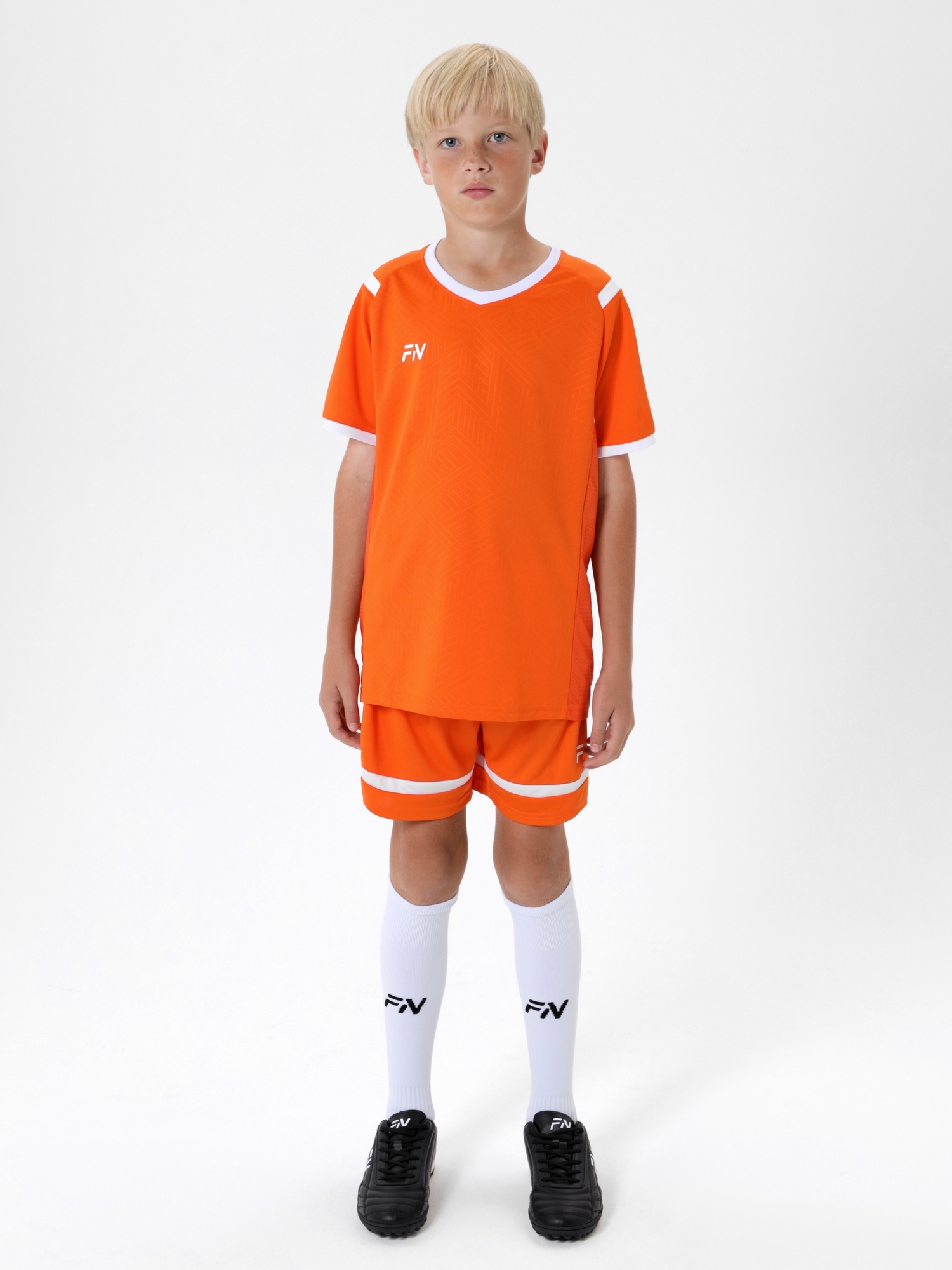 Детская футбольная форма FN Spirit Kid KFN4261018-809 Orange\White