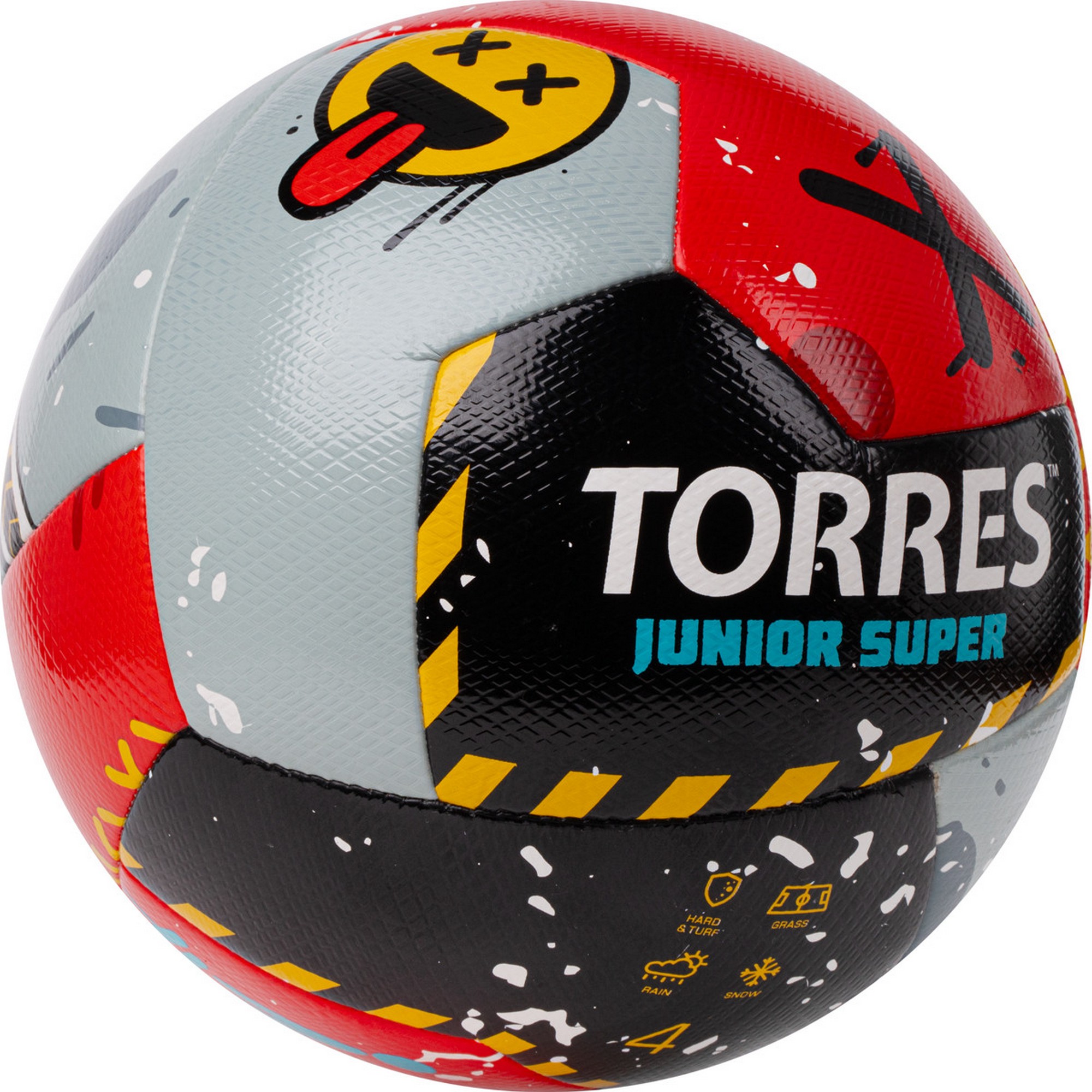 Мяч футбольный Torres Junior-4 Super F323304 р.4