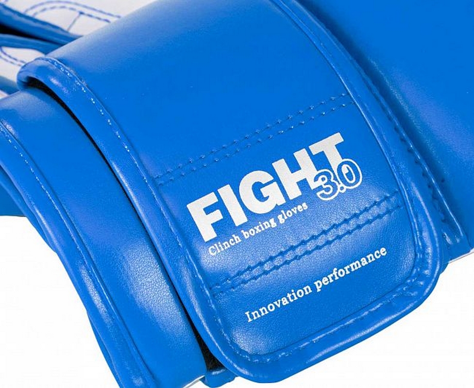 Перчатки боксерские Clinch Fight 3.0 C187 сине-белый