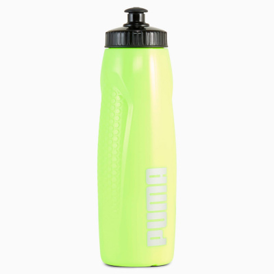 Бутылка для воды, объем 750мл, ПЭ, ПП, ТПУ, силикон Puma TR bottle core 05381340 лимонный