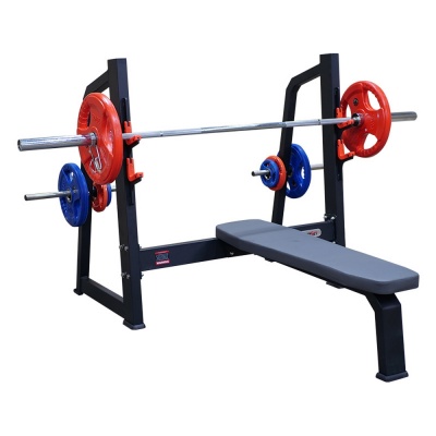 Горизонтальная скамья для жима Pumpset 1629 | Premium Fitness
