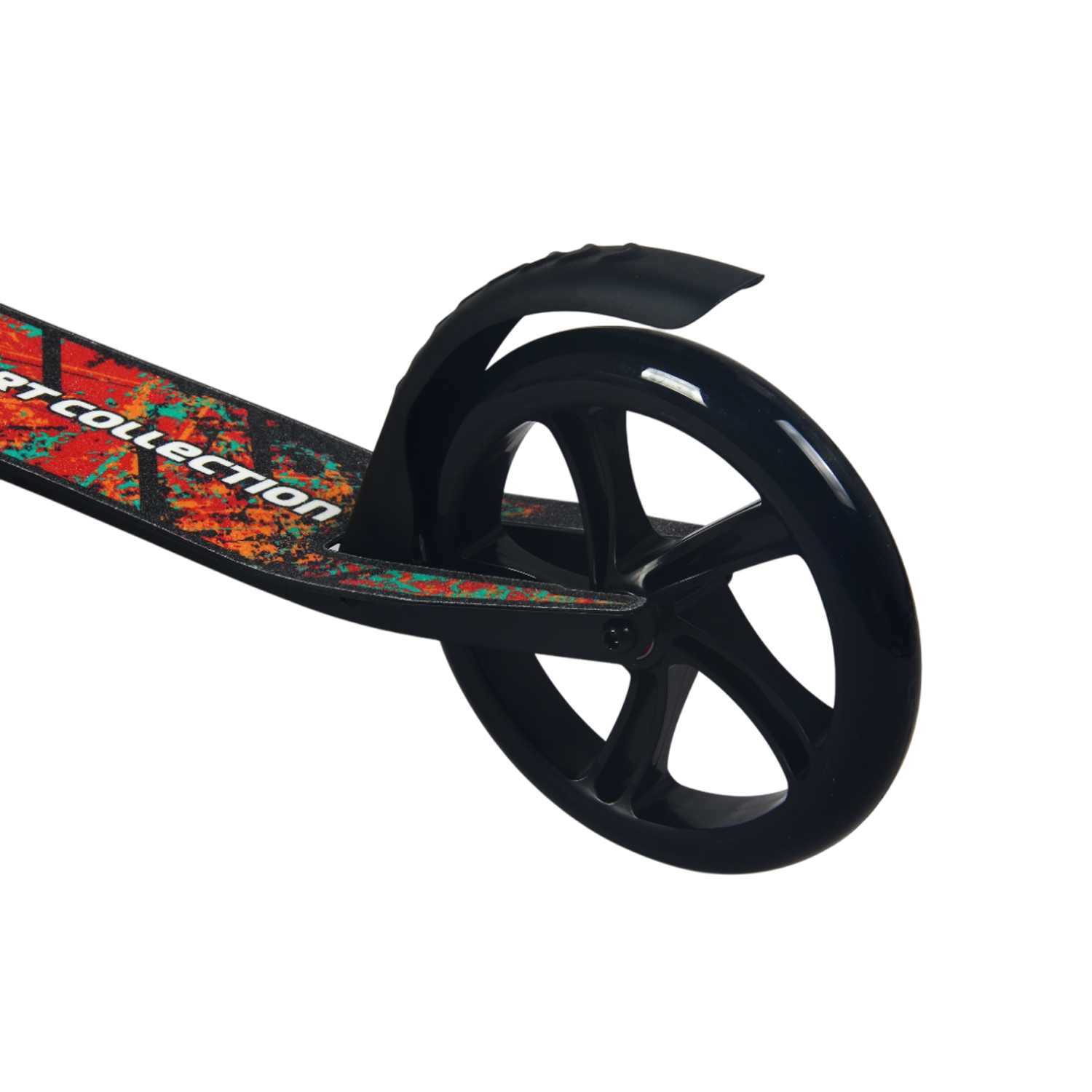 Самокат 200мм Sport Collection CK-SA200-5 black (фонарь и наклейка в подарок)