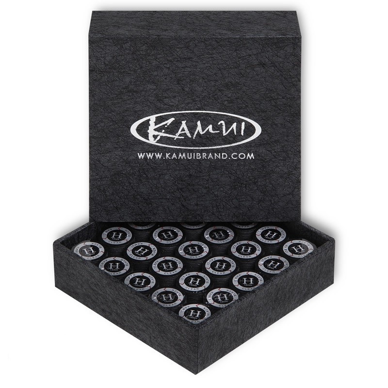 Наклейка для кия Kamui Clear Black d14мм Hard 1шт 06668