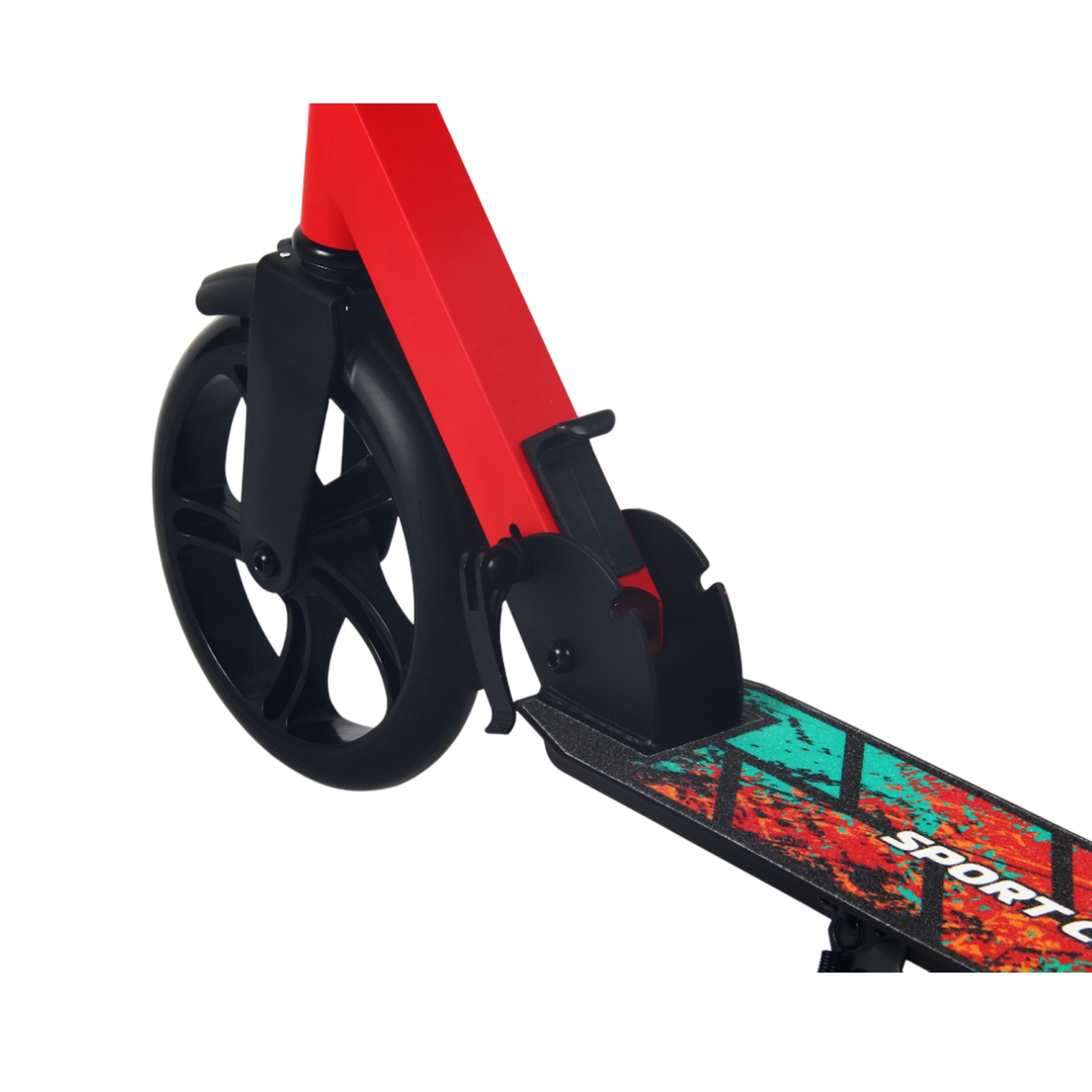 Самокат 200мм Sport Collection CK-SA200-5 black (фонарь и наклейка в подарок)