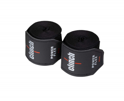 Бинты боксерские,длина 3,5 м Clinch Boxing Hand Wrap Power Flex C239 черный