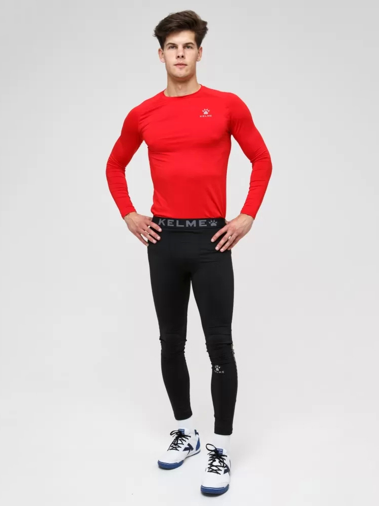 Термобелье (верх) Kelme Tech Fit L\S (Thin) 3891113-600 Red